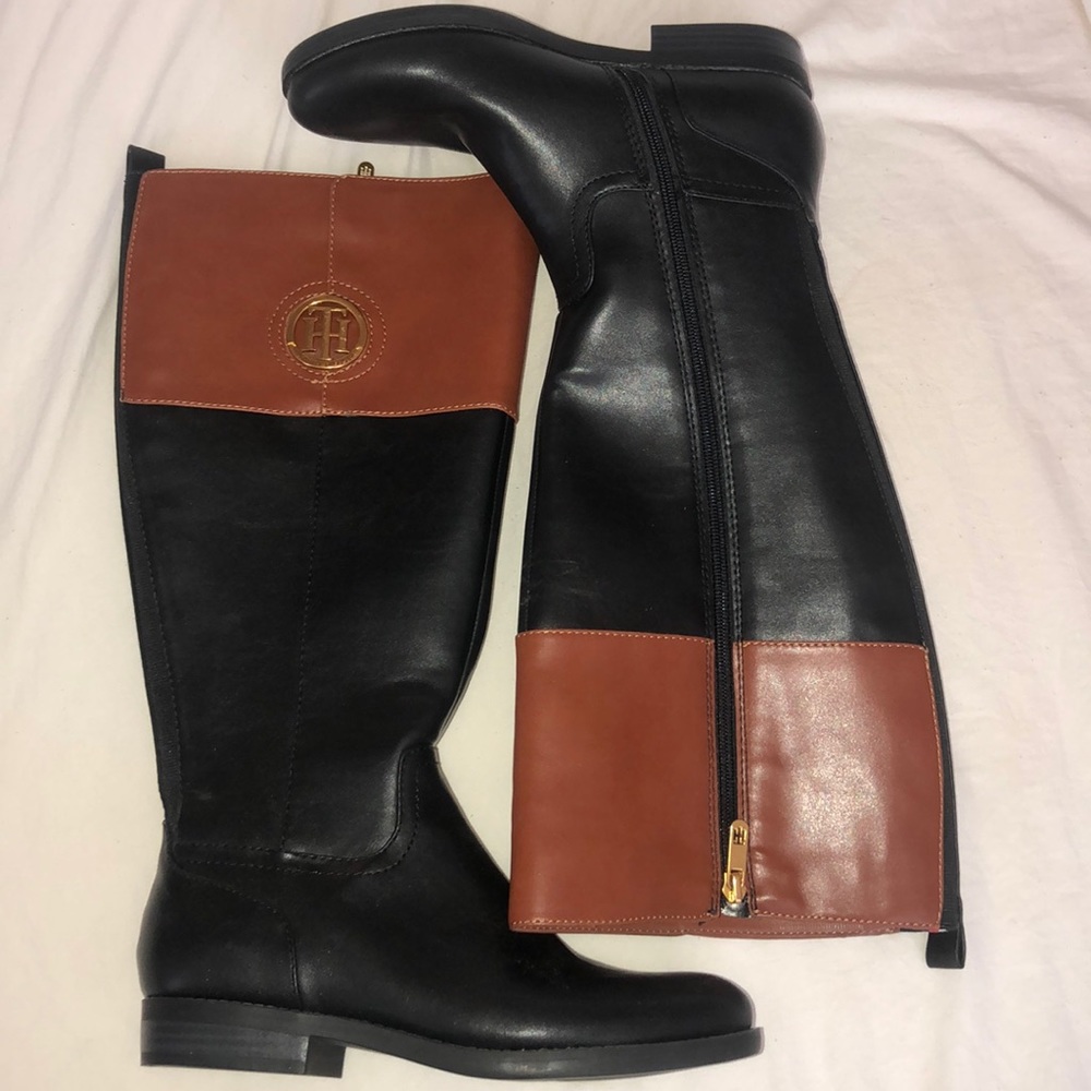 Brand new never worn Tommy Hilfiger riding boots